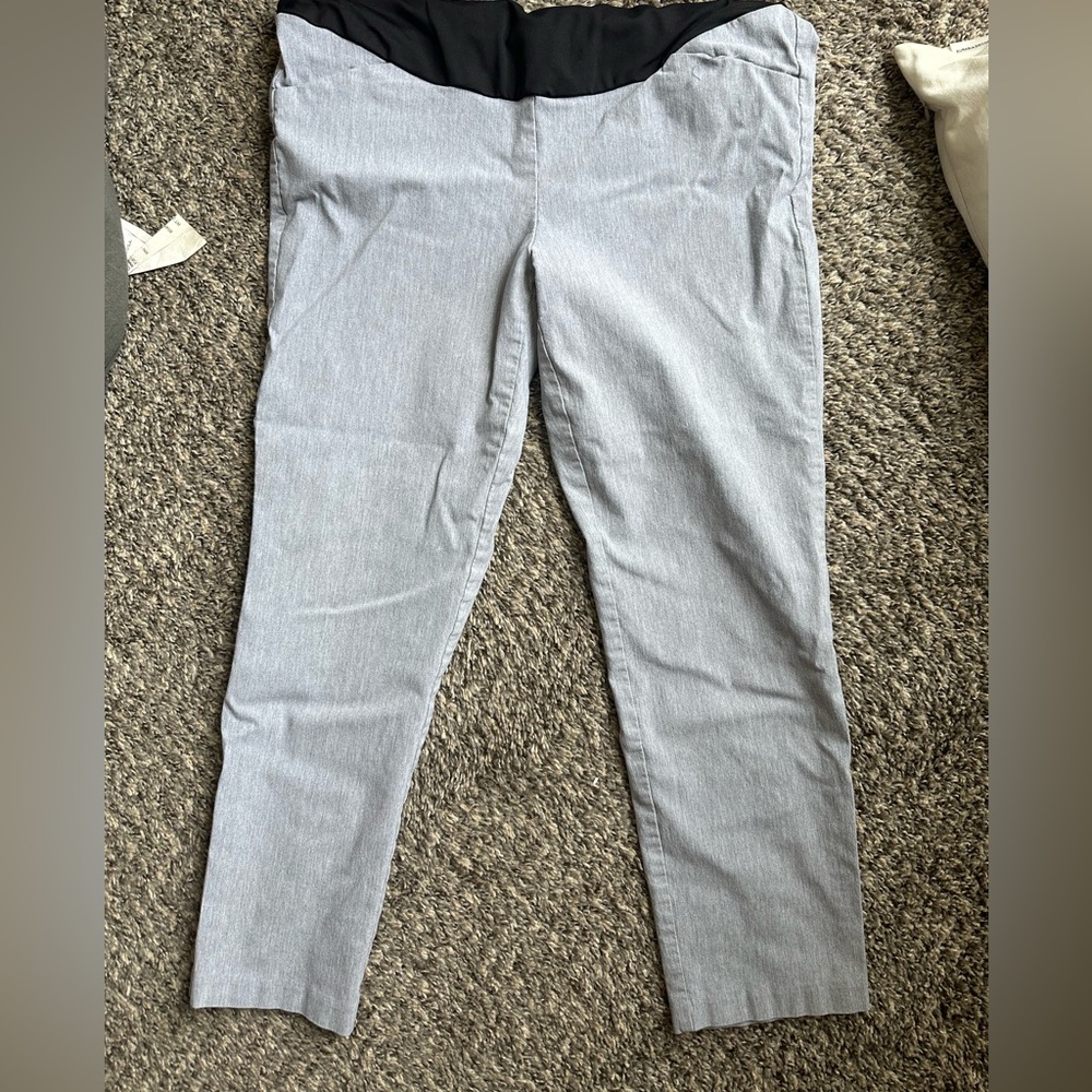 Tribal size 10 maternity ankle pants work pants